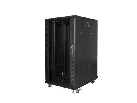 Szafa rack Lanberg FF01-6822-12B (22U; 19''; 1160 mm / 600mm / 800 mm; stojąca; Szklane; 800 kg; kolor czarny) Szafa rack Lanberg FF01-6822-12B (22U; 19''; 1160 mm / 600mm / 800 mm; stojąca; Szklane; 800 kg; kolor czarny)