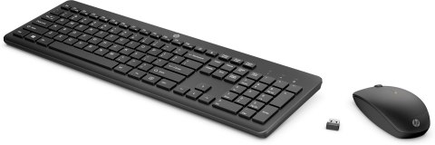 HP Bezprzewodowa klawiatura i mysz Combo 235 czarna 1Y4D0AA HP Bezprzewodowa klawiatura i mysz Combo 235 czarna 1Y4D0AA