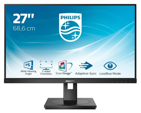 MONITOR PHILIPS LED 27" 272S1AE/00 MONITOR PHILIPS LED 27" 272S1AE/00