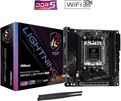 Płyta główna Asrock B650I LIGHTNING WIFI Płyta główna Asrock B650I LIGHTNING WIFI