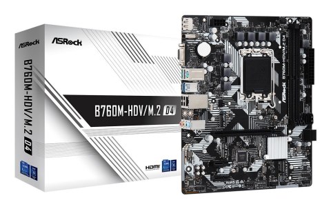Płyta główna Asrock B760M-HDV/M.2 D4 Płyta główna Asrock B760M-HDV/M.2 D4