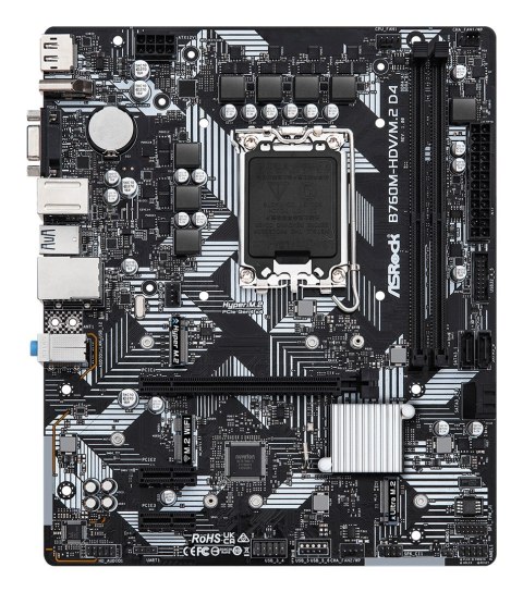 Płyta główna Asrock B760M-HDV/M.2 D4 Płyta główna Asrock B760M-HDV/M.2 D4