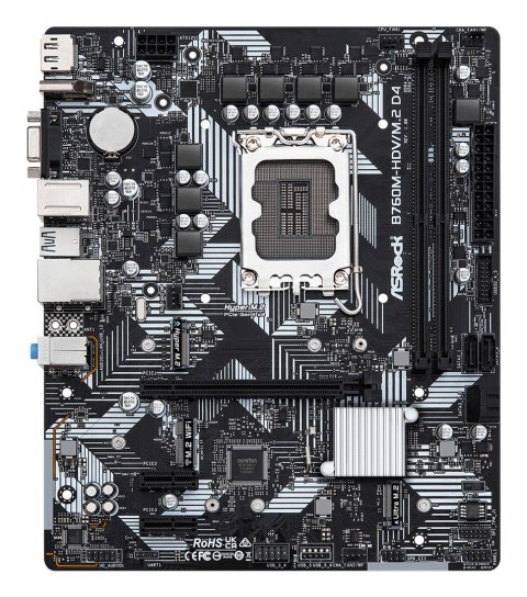 Płyta główna Asrock B760M-HDV/M.2 D4 Płyta główna Asrock B760M-HDV/M.2 D4