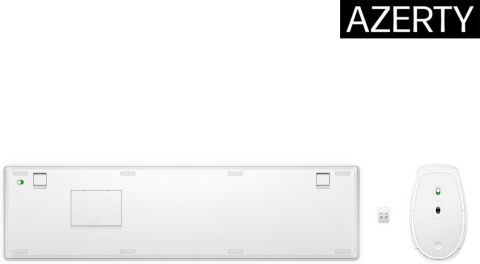 Zestaw bezprzewodowy klawiatura + mysz HP 655 White 860P8AA Zestaw bezprzewodowy klawiatura + mysz HP 655 White 860P8AA