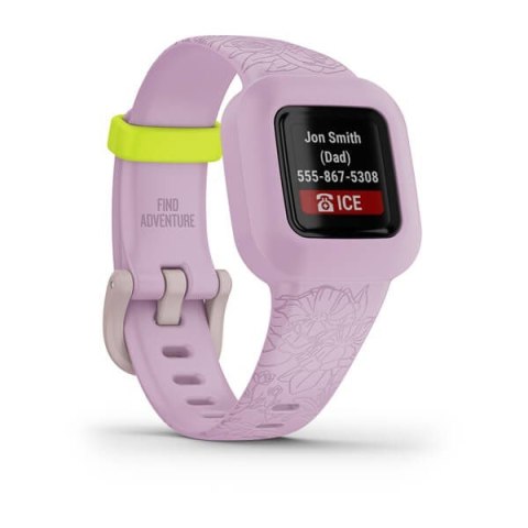 Garmin Vívofit jr. 3 Lilac Floral Garmin Vívofit jr. 3 Lilac Floral