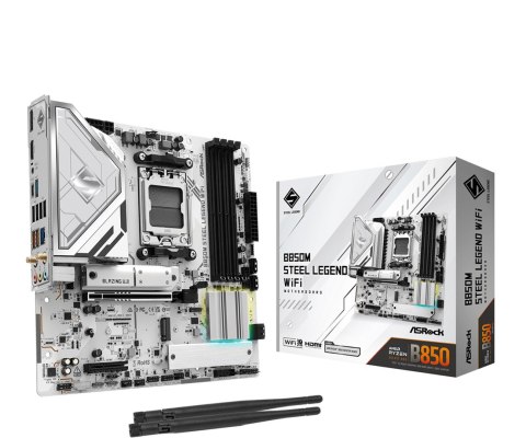 Płyta główna ASRock B850M Steel Legend WiFi Płyta główna ASRock B850M Steel Legend WiFi