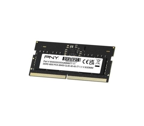 Pamięć PNY Performance 4800MHz DDR5 1x 16GB Noteb. Pamięć PNY Performance 4800MHz DDR5 1x 16GB Noteb.