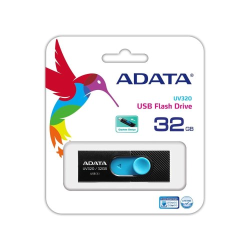 Pendrive ADATA UV320 AUV320-32G-RBKBL (32GB; USB 3.1; kolor czarny) Pendrive ADATA UV320 AUV320-32G-RBKBL (32GB; USB 3.1; kolor czarny)