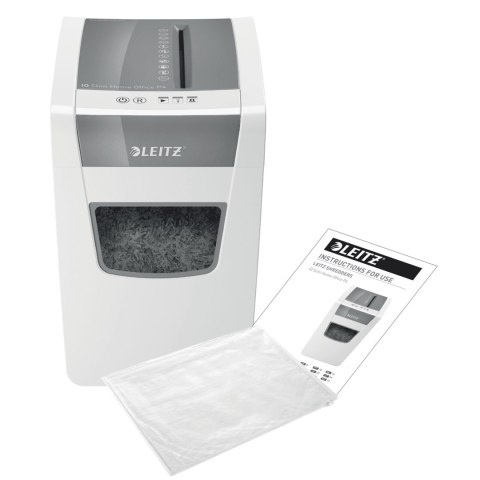 Leitz Niszczarka IQ Home Office Slim P4, 10 kartek, 23 l kosz Leitz Niszczarka IQ Home Office Slim P4, 10 kartek, 23 l kosz