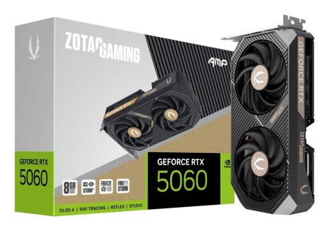 Karta graficzna ZOTAC GAMING GeForce RTX 5060 AMP 8GB Karta graficzna ZOTAC GAMING GeForce RTX 5060 AMP 8GB