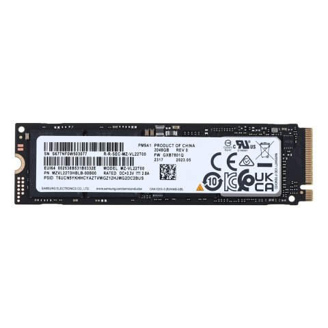 Dysk SSD Samsung PM9A1 2TB Nvme M.2 2280 MZVL22T0HBLB-00B00 Dysk SSD Samsung PM9A1 2TB Nvme M.2 2280 MZVL22T0HBLB-00B00