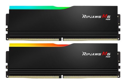 G.SKILL RIPJAWS M5 RGB DDR5 2X48GB 6000MHZ CL30-36 BLACK F5-6000J3036F48GX2-RM5RK G.SKILL RIPJAWS M5 RGB DDR5 2X48GB 6000MHZ CL30-36 BLACK F5-6000J3036F48GX2-RM5RK