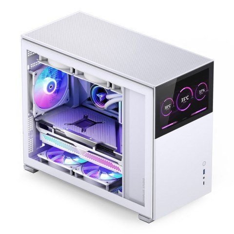 Obudowa Jonsbo D31 Screen Micro-ATX, Szkło Hartowane - biała Obudowa Jonsbo D31 Screen Micro-ATX, Szkło Hartowane - biała