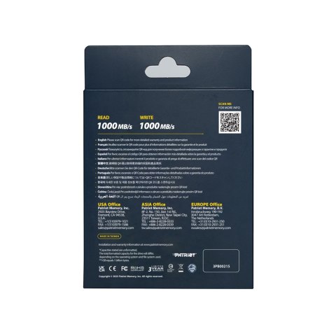 Patriot Transporter LT 2TB USB3.2 Type-C SSD 1000 M Patriot Transporter LT 2TB USB3.2 Type-C SSD 1000 M