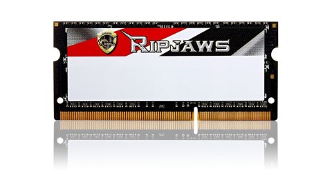 Zestaw pamięci G.SKILL Ripjaws F3-1600C9D-8GRSL (DDR3 SO-DIMM; 2 x 4 GB; 1600 MHz; CL9) Zestaw pamięci G.SKILL Ripjaws F3-1600C9D-8GRSL (DDR3 SO-DIMM; 2 x 4 GB; 1600 MHz; CL9)