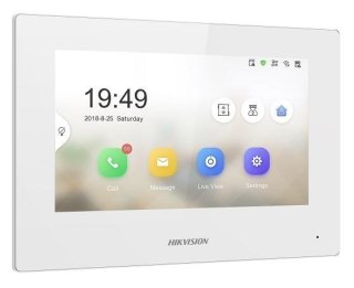 Hikvision Pro Series DS-KH6320-WTE2-W wideodomofon 17,8 cm (7") Biały