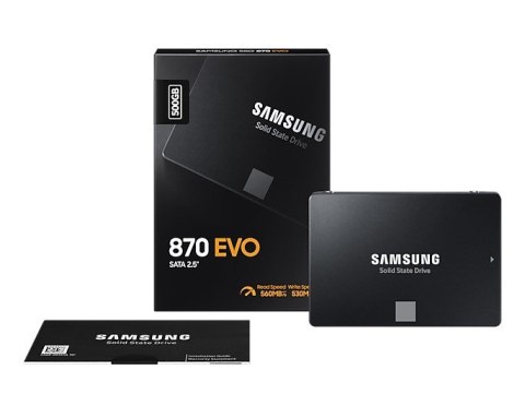 Dysk SSD Samsung 870 EVO 500GB MZ-77E500BW SATA Dysk SSD Samsung 870 EVO 500GB MZ-77E500BW SATA