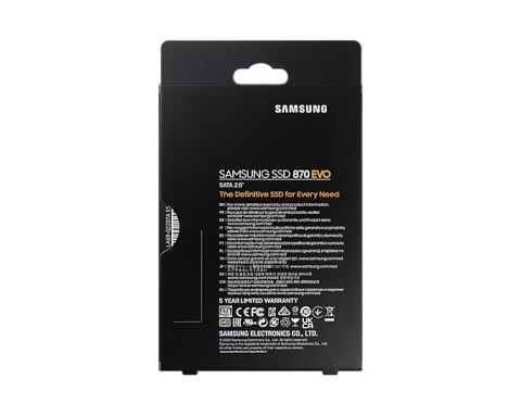 Dysk SSD Samsung 870 EVO 500GB MZ-77E500BW SATA Dysk SSD Samsung 870 EVO 500GB MZ-77E500BW SATA