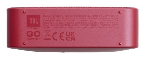 JBL GO ESSENTIAL 2 RED głośnik przenośny BT czerwony JBL GO ESSENTIAL 2 RED głośnik przenośny BT czerwony