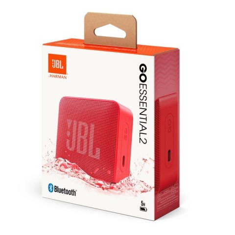 JBL GO ESSENTIAL 2 RED głośnik przenośny BT czerwony JBL GO ESSENTIAL 2 RED głośnik przenośny BT czerwony