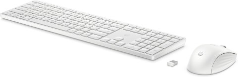 Zestaw bezprzewodowy klawiatura + mysz HP 655 White 860P8AA Zestaw bezprzewodowy klawiatura + mysz HP 655 White 860P8AA