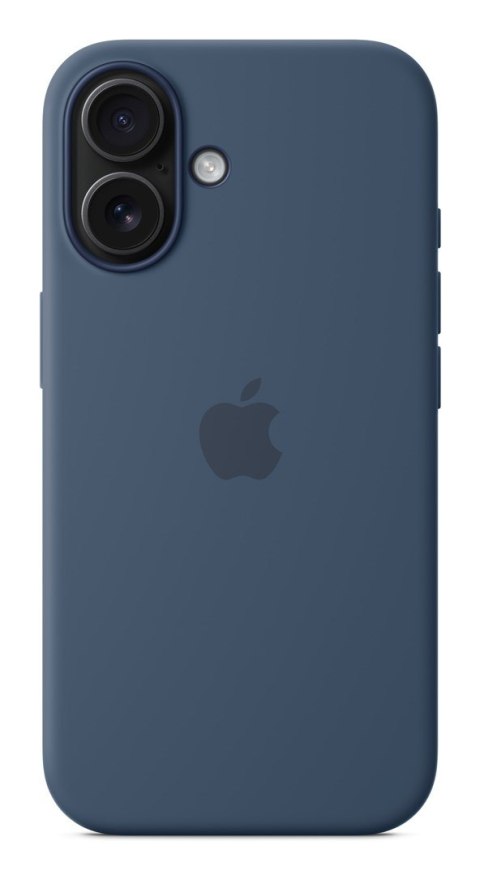 Apple iPhone16 Etui silikonowe z MagSafe - Denim Apple iPhone16 Etui silikonowe z MagSafe - Denim