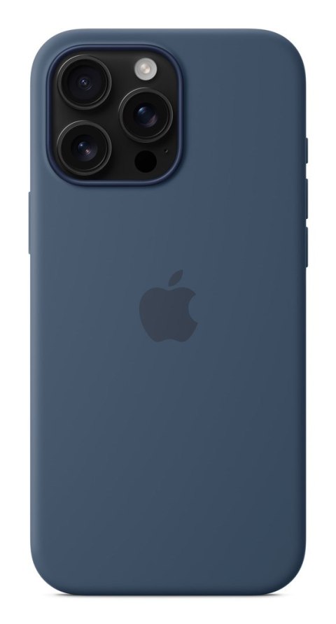 Apple iPhone16 Pro Max Silicone Case with MagSafe - Denim Apple iPhone16 Pro Max Silicone Case with MagSafe - Denim
