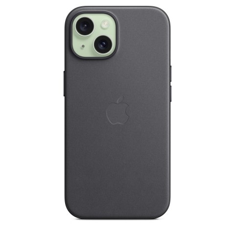 Etui Apple FineWoven z MagSafe Czarne, do iPhone 15, MT393ZM/A Etui Apple FineWoven z MagSafe Czarne, do iPhone 15, MT393ZM/A