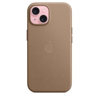 Etui Apple FineWoven z MagSafe Taupe, do iPhone 15, MT3C3ZM/A