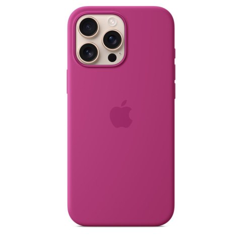 Etui Apple iPhone16 Pro Max Silicone Case with MagSafe - Fuchsia Etui Apple iPhone16 Pro Max Silicone Case with MagSafe - Fuchsia