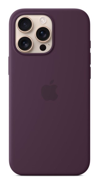 Etui Apple iPhone16 Pro Max Silicone Case with MagSafe - Plum
