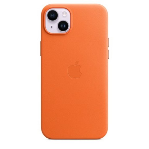 Etui skórzane Apple z MagSafe Orange, do iPhone 14 Plus Etui skórzane Apple z MagSafe Orange, do iPhone 14 Plus