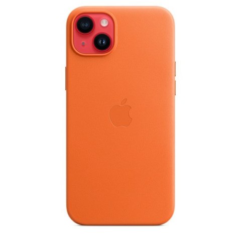 Etui skórzane Apple z MagSafe Orange, do iPhone 14 Plus Etui skórzane Apple z MagSafe Orange, do iPhone 14 Plus