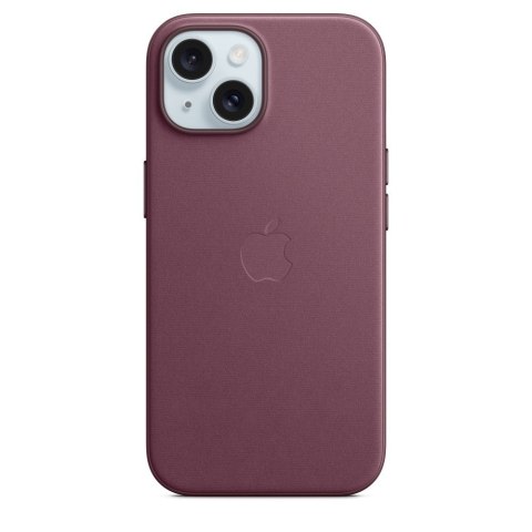 Etui z MagSafe Apple iPhone 15 Feingewebe Case Mullberry Etui z MagSafe Apple iPhone 15 Feingewebe Case Mullberry