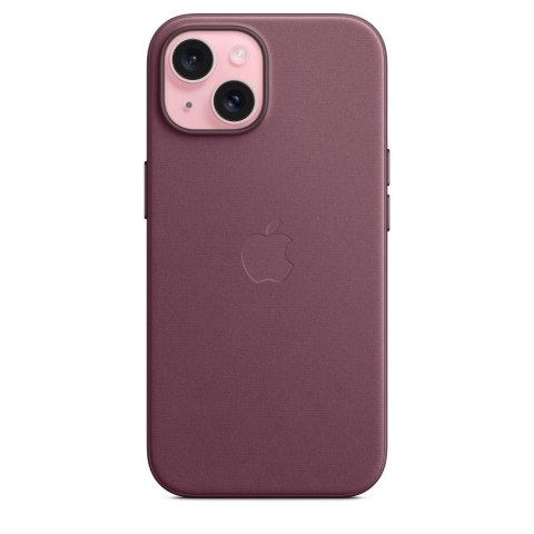 Etui z MagSafe Apple iPhone 15 Feingewebe Case Mullberry Etui z MagSafe Apple iPhone 15 Feingewebe Case Mullberry