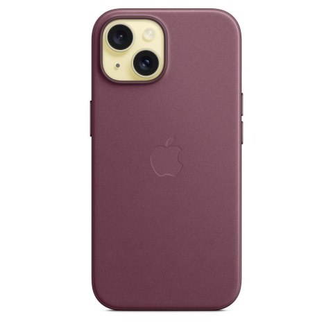 Etui z MagSafe Apple iPhone 15 Feingewebe Case Mullberry Etui z MagSafe Apple iPhone 15 Feingewebe Case Mullberry