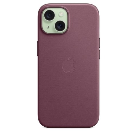Etui z MagSafe Apple iPhone 15 Feingewebe Case Mullberry Etui z MagSafe Apple iPhone 15 Feingewebe Case Mullberry