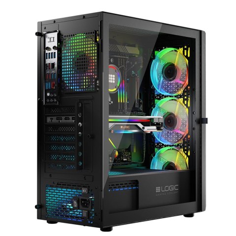 LOGIC OBUDOWA ARAMIS ARGB MIDI USB 3.0 BLACK LOGIC OBUDOWA ARAMIS ARGB MIDI USB 3.0 BLACK