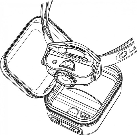 Ledlenser Powercase Litowo-polimerowy (LiPo) 5000 mAh Czarny Ledlenser Powercase Litowo-polimerowy (LiPo) 5000 mAh Czarny