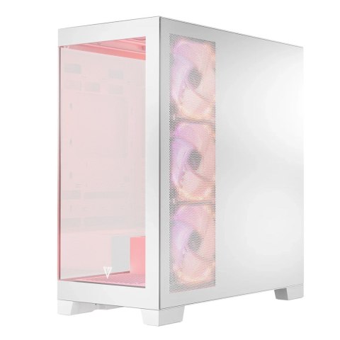 MODECOM OBUDOWA VOLCNO SPACE APEX ARGB MIDI WHITE MODECOM OBUDOWA VOLCNO SPACE APEX ARGB MIDI WHITE