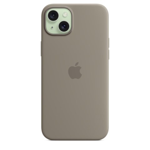 Silikonowe etui Apple z MagSafe Clay, do iPhone 15 Plus, MT133ZM/A Silikonowe etui Apple z MagSafe Clay, do iPhone 15 Plus, MT133ZM/A