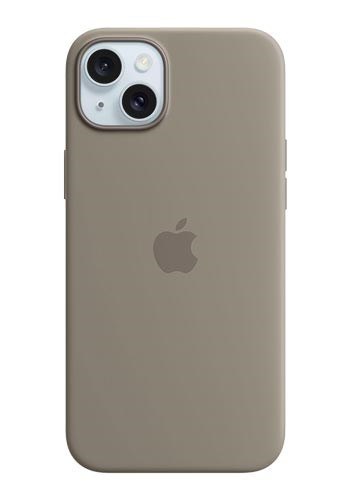 Silikonowe etui Apple z MagSafe Clay, do iPhone 15 Plus, MT133ZM/A Silikonowe etui Apple z MagSafe Clay, do iPhone 15 Plus, MT133ZM/A