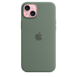 Silikonowe etui Apple z MagSafe Cypress, do iPhone 15 Plus