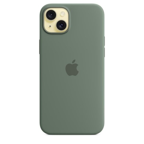 Silikonowe etui Apple z MagSafe Cypress, do iPhone 15 Plus Silikonowe etui Apple z MagSafe Cypress, do iPhone 15 Plus