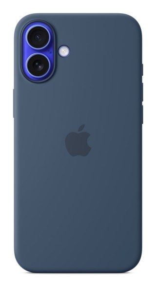 Silikonowe etui Apple z MagSafe Denim, do iPhone'a 16 Plus