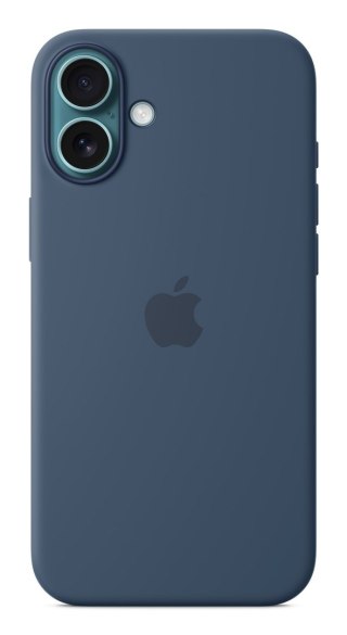 Silikonowe etui Apple z MagSafe Denim, do iPhone'a 16 Plus