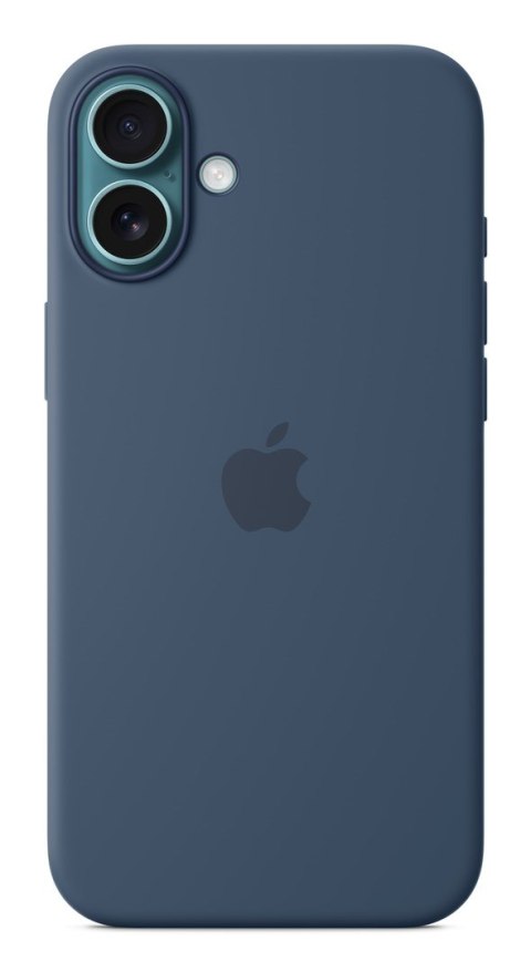 Silikonowe etui Apple z MagSafe Denim, do iPhone'a 16 Plus Silikonowe etui Apple z MagSafe Denim, do iPhone'a 16 Plus