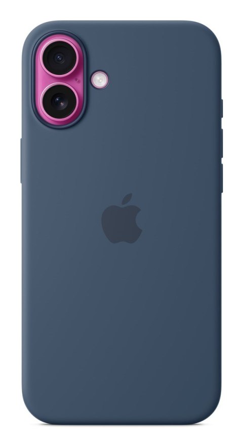 Silikonowe etui Apple z MagSafe Denim, do iPhone'a 16 Plus Silikonowe etui Apple z MagSafe Denim, do iPhone'a 16 Plus