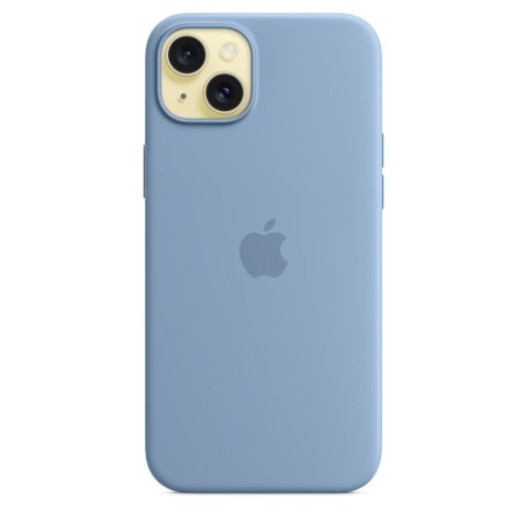 Silikonowe etui Apple z MagSafe Winter Blue, do iPhone 15 Plus Silikonowe etui Apple z MagSafe Winter Blue, do iPhone 15 Plus