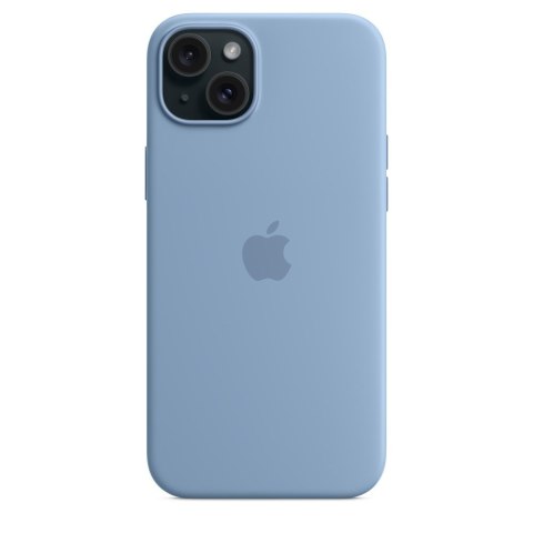 Silikonowe etui Apple z MagSafe Winter Blue, do iPhone 15 Plus Silikonowe etui Apple z MagSafe Winter Blue, do iPhone 15 Plus